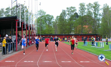 Magnus Nielsen i 100m på Eslövs pannkaksspel: Män seniorer.