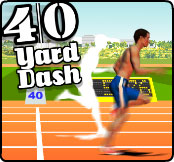 40-yard dash – screenshot