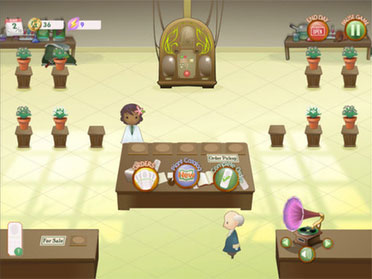 Screenshot of Crazy Plant Shop by Filament Games