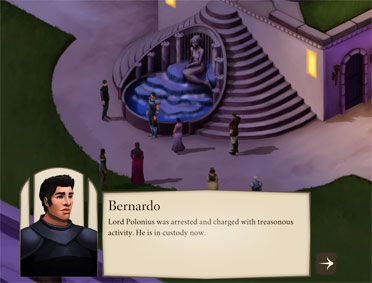 Elsinore by Golden Glitch - a game based on Hamlet in a fascinating clockwork world with independent NPC:s